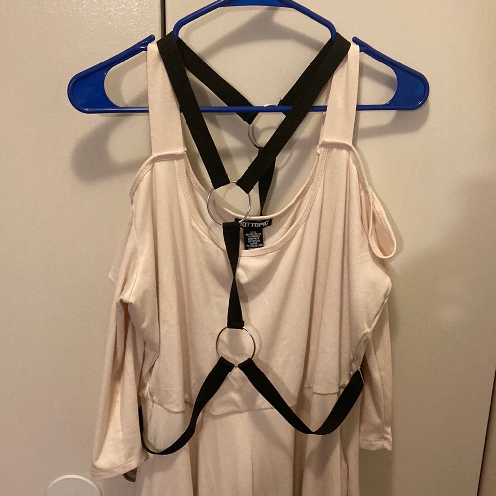 Ivory harness dress